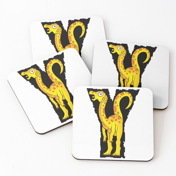 Item preview, Letter Y Yandusaurus designed and sold by alphatoons.