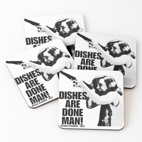 Item preview, DISHES Are Done, Man! -Kenny Crandell designed and sold by jenerationxart.