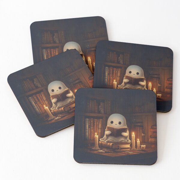 Item preview, Cute Ghost Reading designed and sold by TheCapulet.