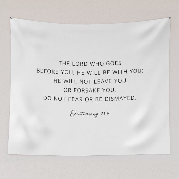 Item preview, Deuteronomy 31:8, The Lord Himself Goes Before You designed and sold by corbrand.