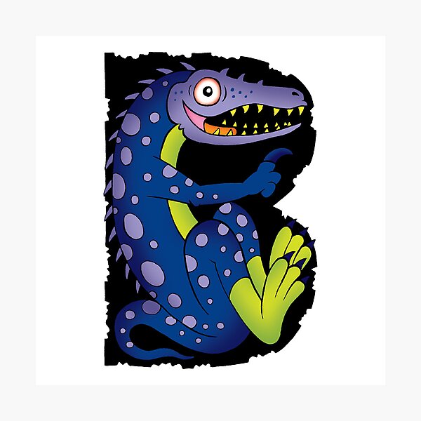 Item preview, Letter B Baryonyx designed and sold by alphatoons.