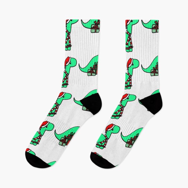 Item preview, Christmas Dino with Presents designed and sold by Lydia Conder.