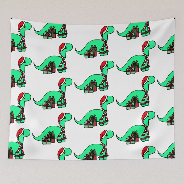 Item preview, Christmas Dino with Presents designed and sold by Lydia Conder.