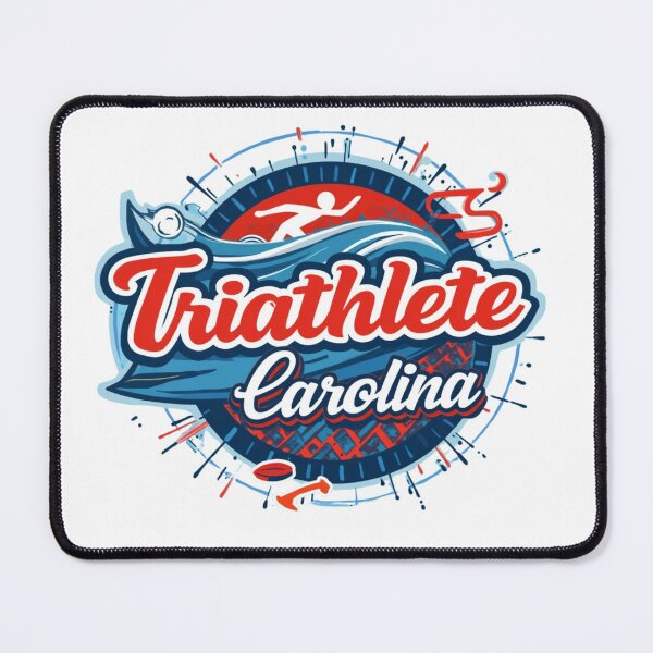 Item preview, Dynamic Triathlete Carolina - Swim, Bike, Run designed and sold by Triathlongram.