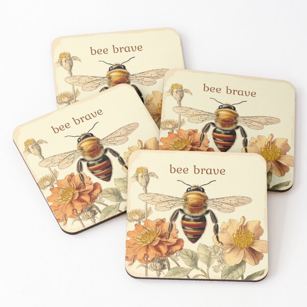 Item preview, Bee Brave designed and sold by FlowerItUp.