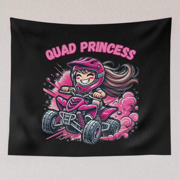 Artikelvorschau, Quad Prinzessin Off Road Mädchen entworfen und verkauft von BobHan.