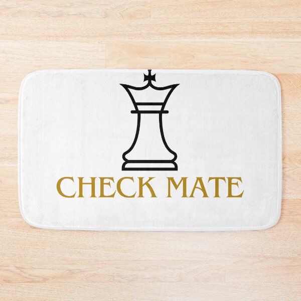 Item preview, Minimalist Checkmate - Elegant Chess Design designed and sold by Your Chess Vault.