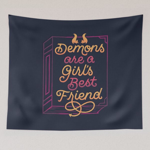 Item preview, Demons Are A Girl's Best Friend designed and sold by polliadesign.