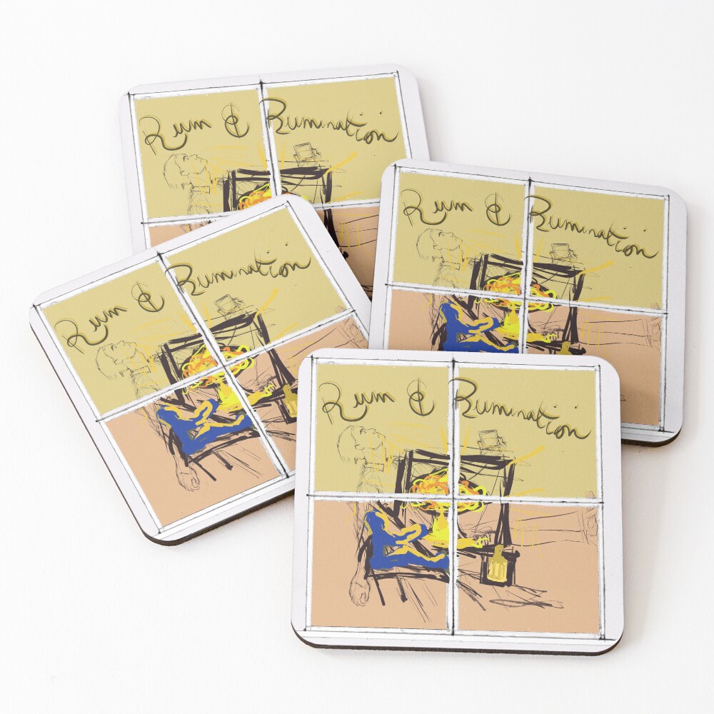 Item preview, Coasters (Set of 4) designed and sold by RumnRumination.