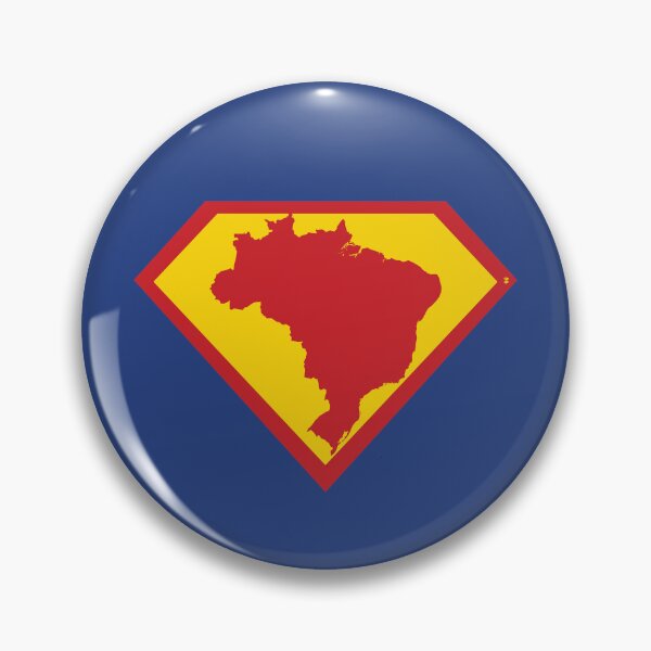 Item preview, SUPER BRAZIL Spell Out - Freedom Is The Superpower -  SUPERHERO design designed and sold by pelagio.