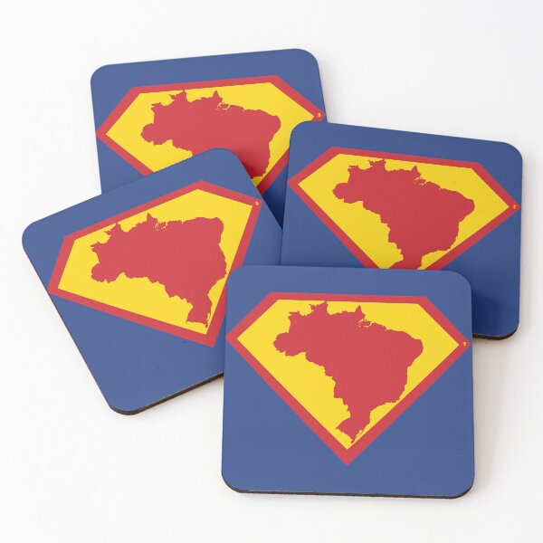 Item preview, SUPER BRAZIL Spell Out - Freedom Is The Superpower -  SUPERHERO design designed and sold by pelagio.