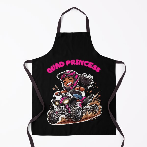 Item preview, Quad Princess Black African American Off Road Girl designed and sold by BobHan.