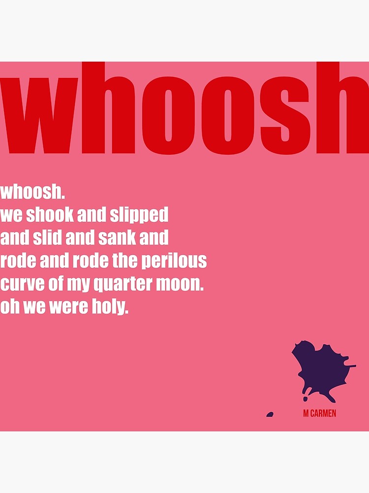 Thumbnail 3 of 3, Poster, Whoosh designed and sold by MCANTO.