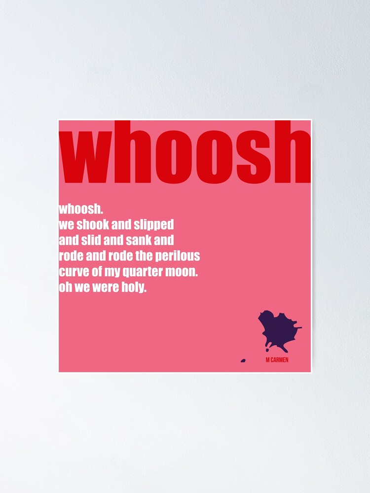 Thumbnail 1 of 3, Poster, Whoosh designed and sold by MCANTO.