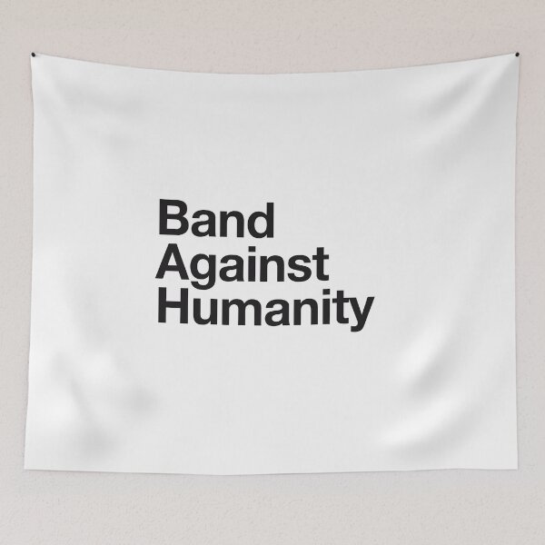 Item preview, BAH LOGO - CLASSIC WHITE designed and sold by BandAgainst.