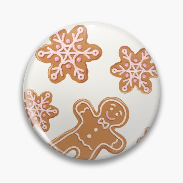 Artikelvorschau, Lebkuchenmann-Plätzchen Weihnachtsmuster entworfen und verkauft von TheLoveShop.