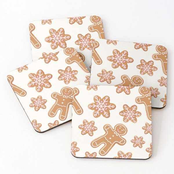 Item preview, Patrón navideño de galletas de hombre de jengibre designed and sold by TheLoveShop.