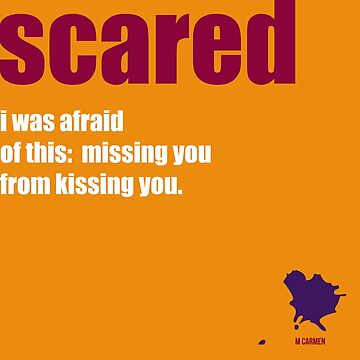 Artwork thumbnail, Scared by MAGDALENE CARMEN