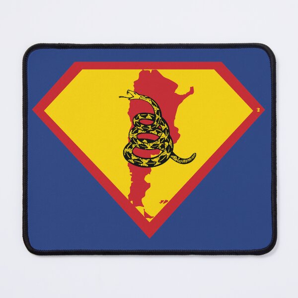 Item preview, ARGENTINA - Freedom Is The Superpower - Gadsden Snake Flag - Dont Tread On Me SUPERHERO design designed and sold by pelagio.