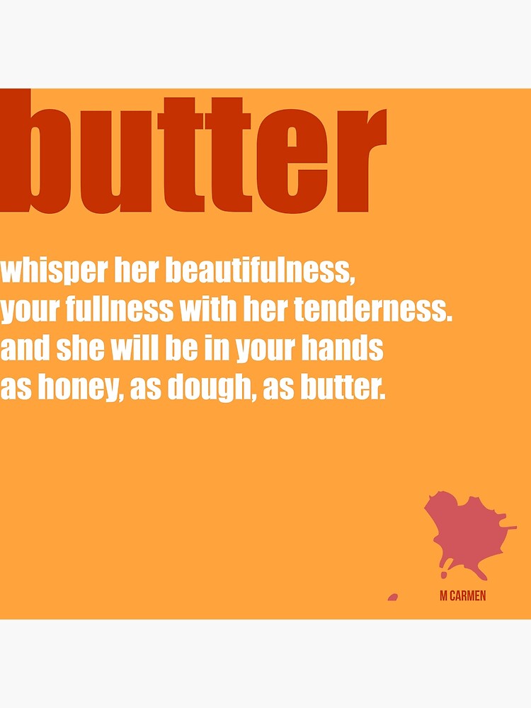 Thumbnail 2 of 2, Postcard, Butter designed and sold by MCANTO.