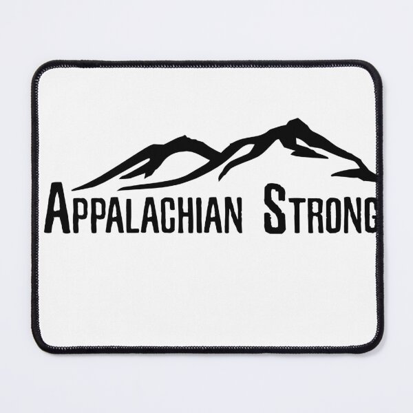 Item preview, Appalachian Strong (black) designed and sold by Hellbilly Designs.