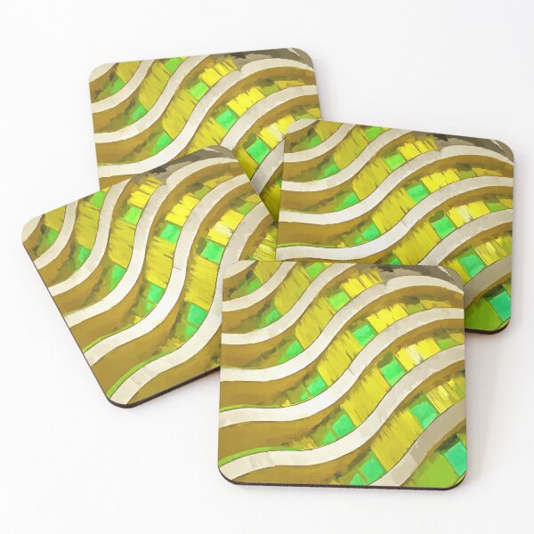 Item preview, Pop Art Urban Architecture Apartment Block Painting  designed and sold by taiche.