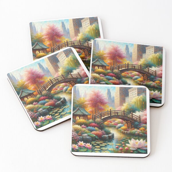 Item preview, French Impressionist Inspired Artwork, French Impressionist Painting, Vibrant Wall Decor, Gift for Art Collectors designed and sold by Ladymb.