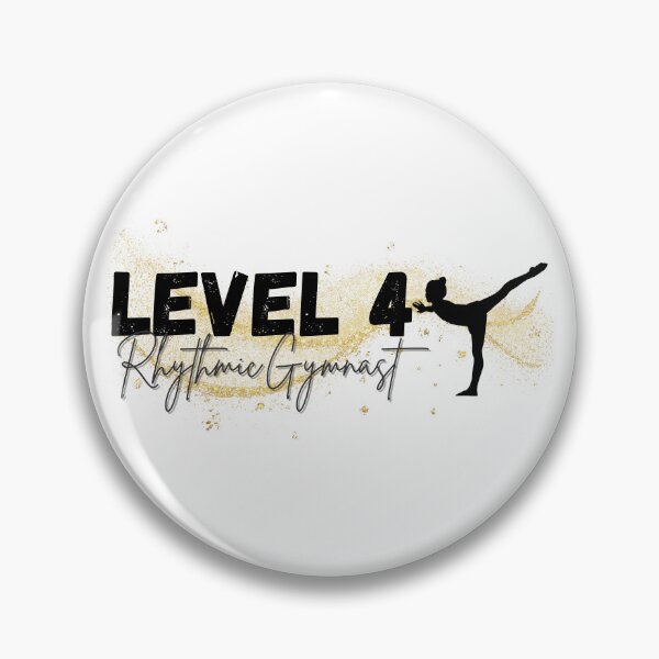 Item preview, Level 4 Rhythmic Gymnast Gold & Black designed and sold by DSurwill.