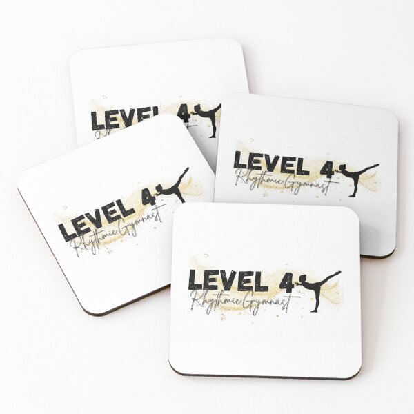 Item preview, Level 4 Rhythmic Gymnast Gold & Black designed and sold by DSurwill.