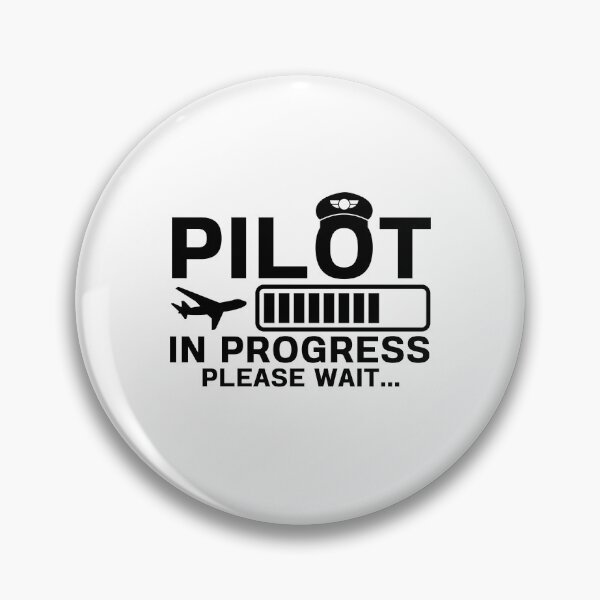 Item preview, Pilot in Progress Futur Pilot Funny Copilot Gift designed and sold by MouDantArts.