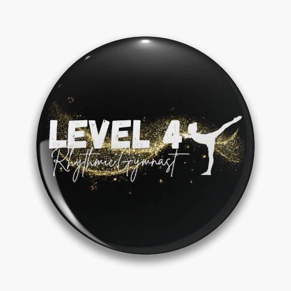 Artikelvorschau, Level 4 Rhythmische Sportgymnastik Gold & Weiß entworfen und verkauft von DSurwill.
