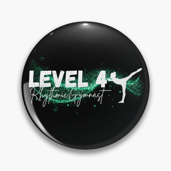 Item preview, Level 4 Rhythmic Gymnast Green & White designed and sold by DSurwill.