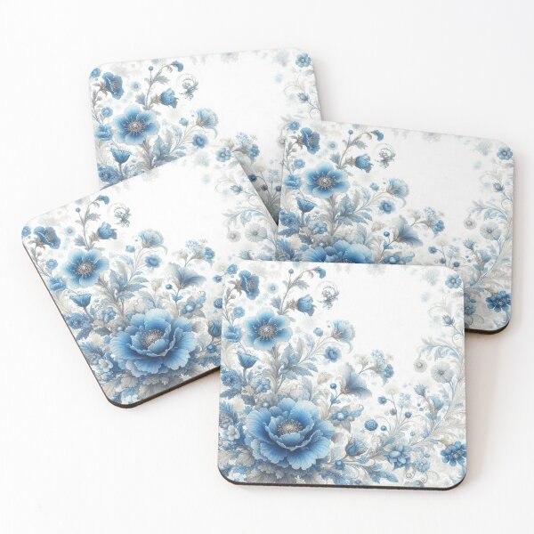 Item preview, little blue flowers designed and sold by annem12333.