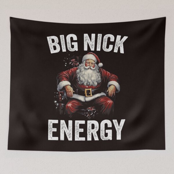 Item preview, Big Nick Energy Christmas Santa Claus designed and sold by ChicChoicesi.