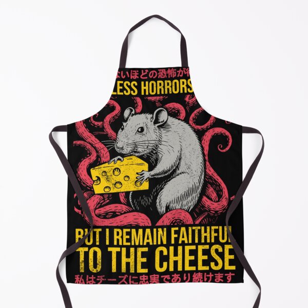 Item preview, Countless Horrors Await But I Remain Faithful To The Cheese designed and sold by OWL-studio.