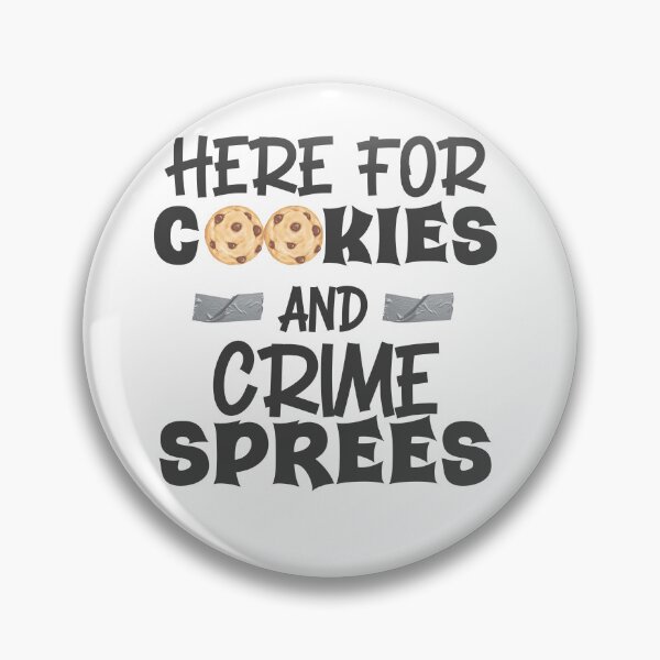 Artikelvorschau, HIER FÜR COOKIES UND VERBRECHEREI entworfen und verkauft von SellingStuff91.