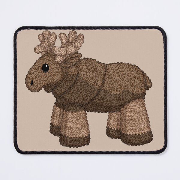 Item preview, Crochet Moose designed and sold by 1Hope1Faith.