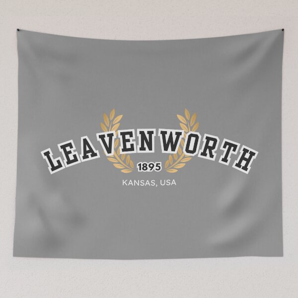 Item preview, Leavenworth Prison Education, Black and White designed and sold by UNK-Fatigues.
