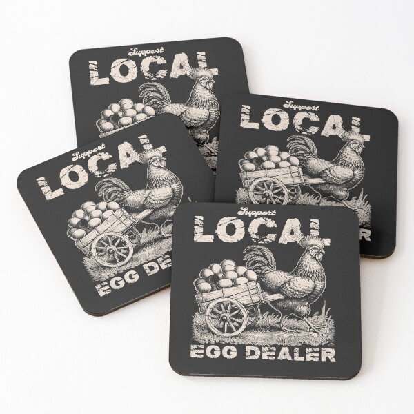 Item preview, Funny Support Your Local Egg Dealer designed and sold by AlienOccupation.
