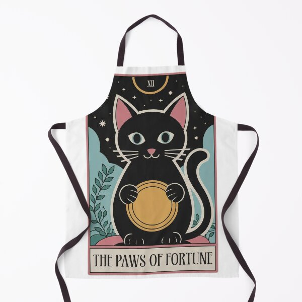 Item preview, Black Cat Tarot Humor - The Paws of Fortune Shirt designed and sold by boundlessly2art.