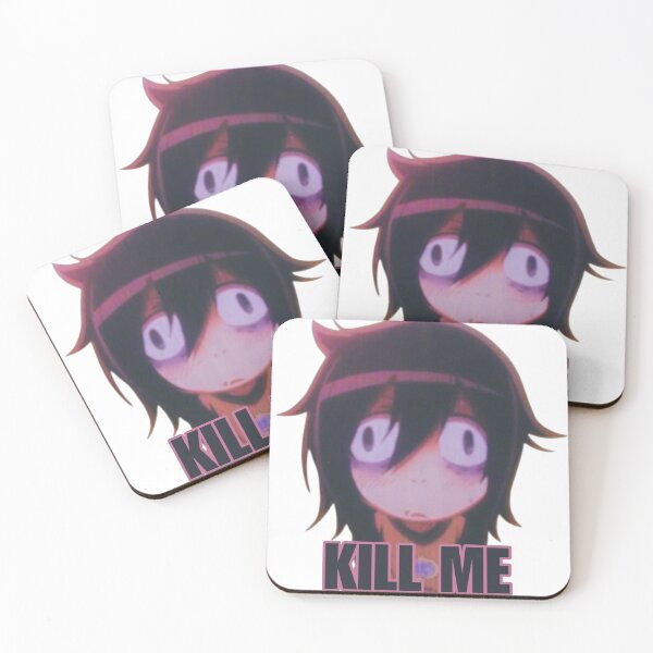 Item preview, Watamote “kill me” designed and sold by Cowmilkb2.