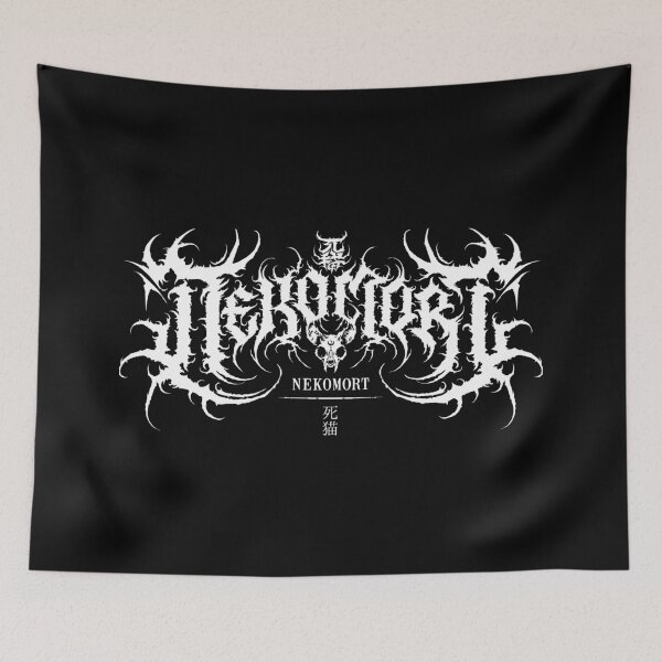 Item preview, NekoMort Death Metal Logo designed and sold by Neko Mort.