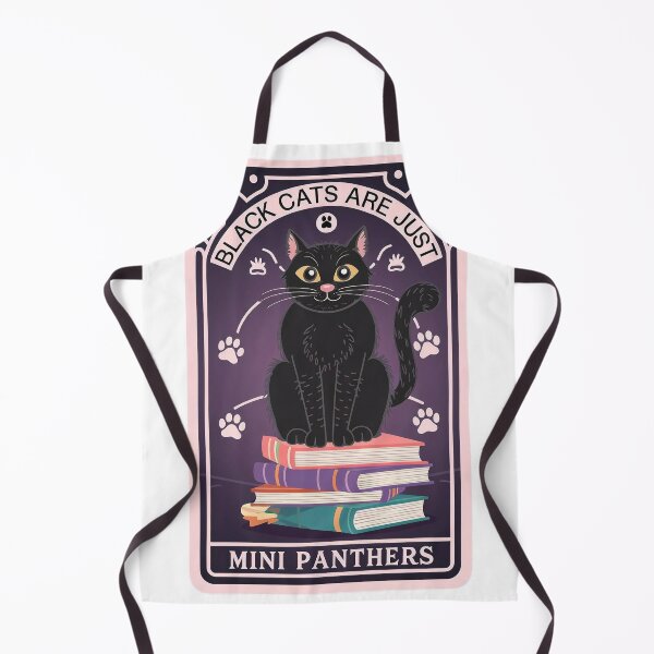 Item preview, Black Cats Are Just Mini Panthers - Tarot Fun for Cat Lovers designed and sold by boundlessly2art.