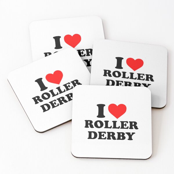 Item preview, i love roller derby designed and sold by wordswithfonts.