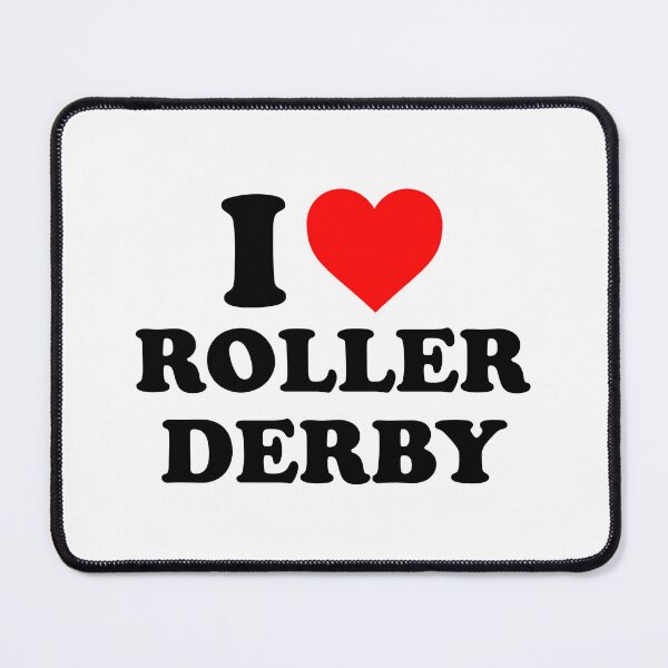 Item preview, i love roller derby designed and sold by wordswithfonts.
