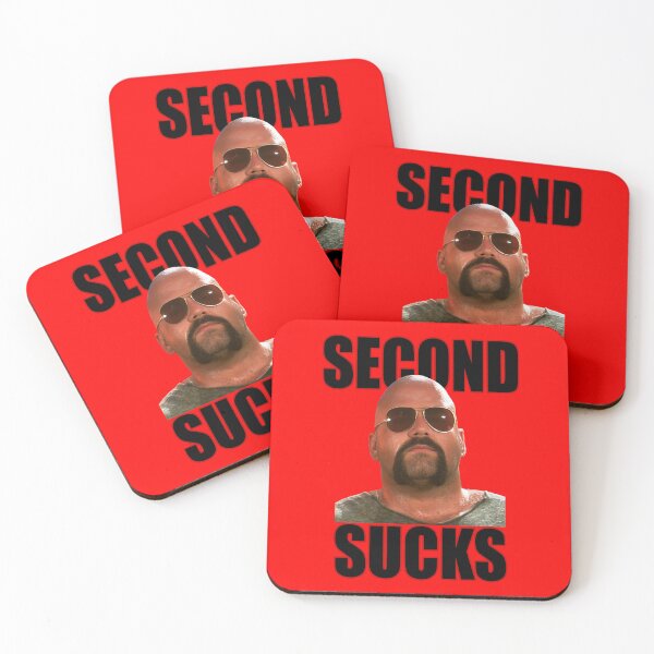 Item preview, Second Sucks - Over The Top designed and sold by TeeArcade84.