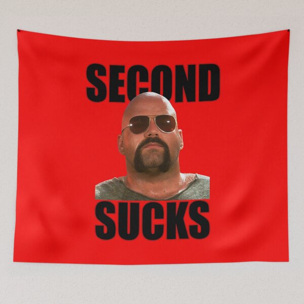 Item preview, Second Sucks - Over The Top designed and sold by TeeArcade84.