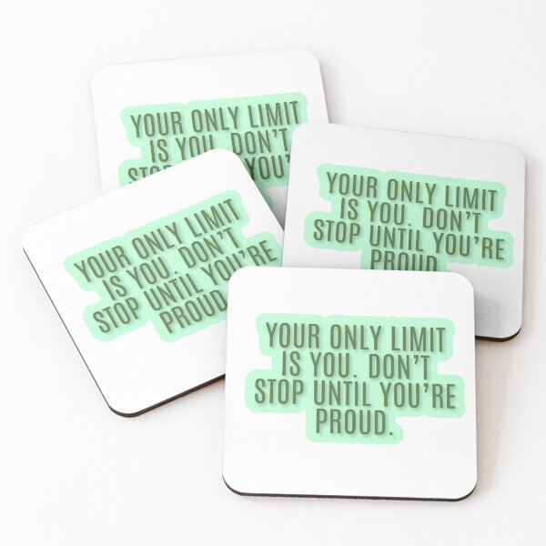 Item preview, Motivational quotes for athletes sticker designed and sold by AusomeStickers.