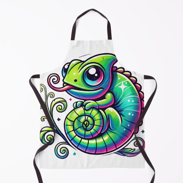 Item preview, Cute colorful and magical chameleon designed and sold by JonelleTshirts.