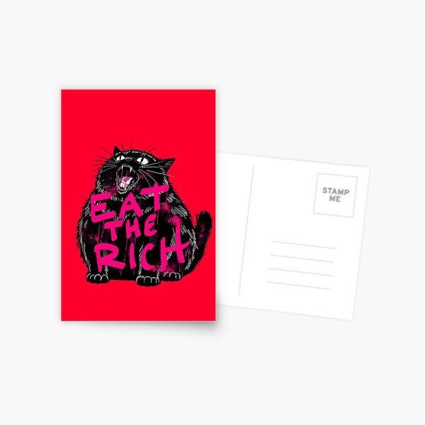 Item preview, Eat The Rich designed and sold by KilkennyCat Art.